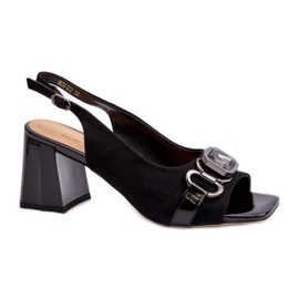 Step in style Sandalias Modelo Da MR38-659 Negro - Pisa con estilo