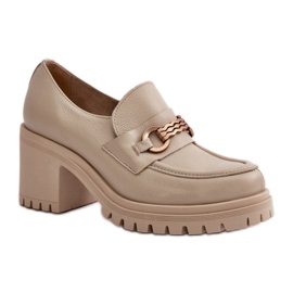 Step in style Zapatos Modelo Zazoo 20175 Beige Claro - Pisa con estilo