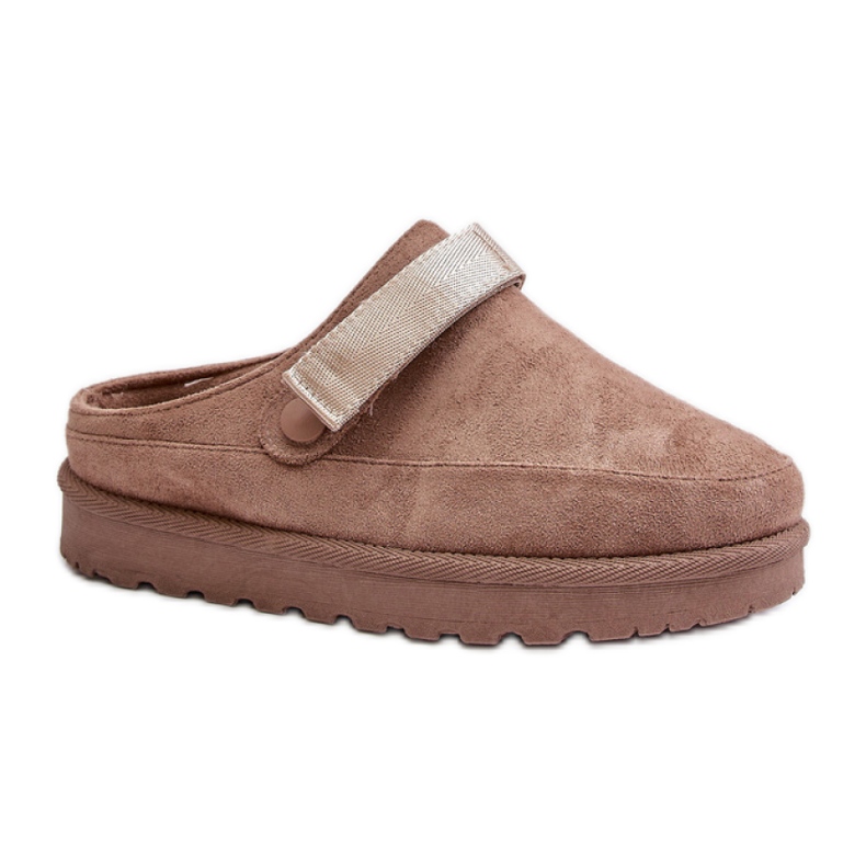Step in style Pantuflas Modelo Azida YY-12 Marrón - Pisa con estilo