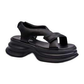 Step in style Sandalias Modelo Goe NN2N4106 Negro - Pisa con estilo