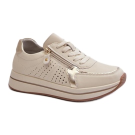 Step in style Zapatillas Deportivas Modelo Ligustra 24SP08-6700 Beige - Pisa con estilo