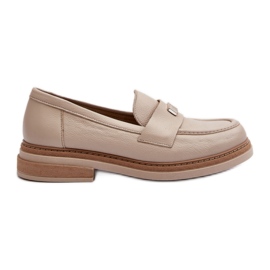 Step in style Mocasines Modelo Zazoo 20165 Beige - Pisa con estilo