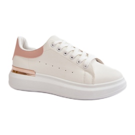 Step in style Zapatillas Modelo Nevelena JDJ-18 Blanco/Rosa - Pisa con estilo rosado