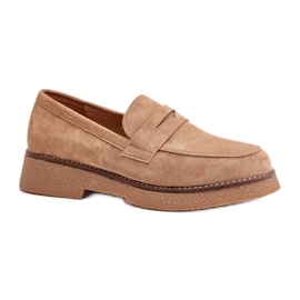 Step in style Mocasines Modelo Belania C-528 Beige - Paso con estilo