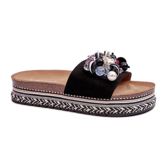 Step in style Sandalia Chanclas Modelo S.Barski HY077 Negro - Pisa con estilo Step in style Sandalia Chanclas Modelo S.Barski HY077 Negro - Pisa con estilo