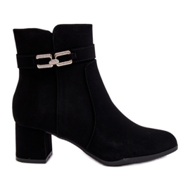 Step in style Botas Modelo Numissa S-1106 Negro - Paso con estilo