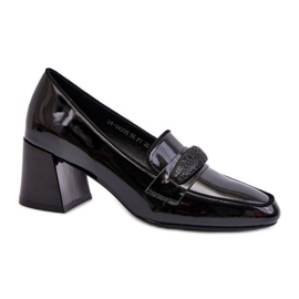 Step in style Salón Modelo Samassa 58308 Negro - Paso con estilo