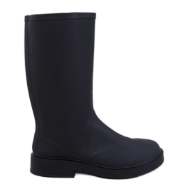 Botas de agua de mujer Meness Black mate negro