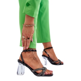 Step in style Sandalias Modelo Randy MR-13 Negro - Pisa con estilo