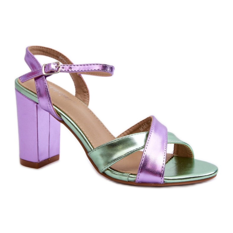 Step in style Sandalias Modelo Abilica M366 Violeta - Pisa con estilo