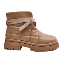 Step in style Botas Modelo Bizzanti NS307 Caqui - Paso con estilo beige