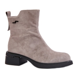 Step in style Botas Modelo Vinceza 66696 Ante Gris - Paso con estilo