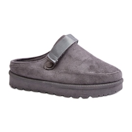 Step in style Pantuflas Modelo Azida YY-12 Gris - Paso con estilo Step in style Pantuflas Modelo Azida YY-12 Gris - Paso con estilo