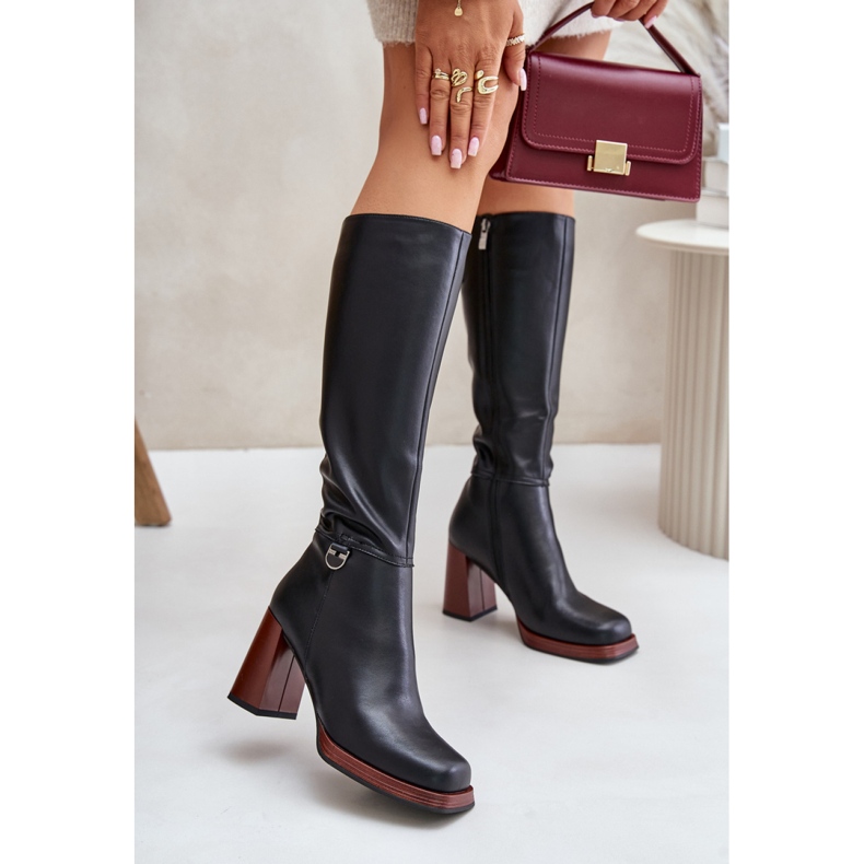 Step in style Modelo Da JC42-39 Botas negras - Paso con estilo negro