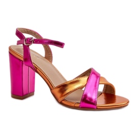 Seastar Sandalias mujer tacón rosa rosado