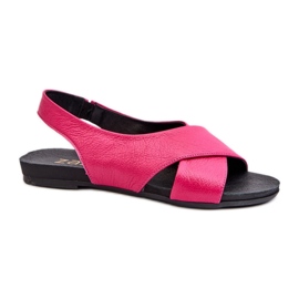Sandalias elegantes de mujer Zazoo Fucsia rosado