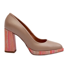 Step in style Salón Modelo Laura Messi 2746/252-837 Beige - Paso con estilo
