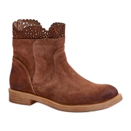 Botines de mujer Lewski Marrón