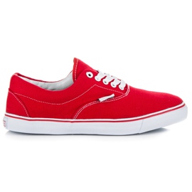 New Age Zapatillas de hombre rojo