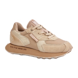 Deportivas plataforma Big Star Beige