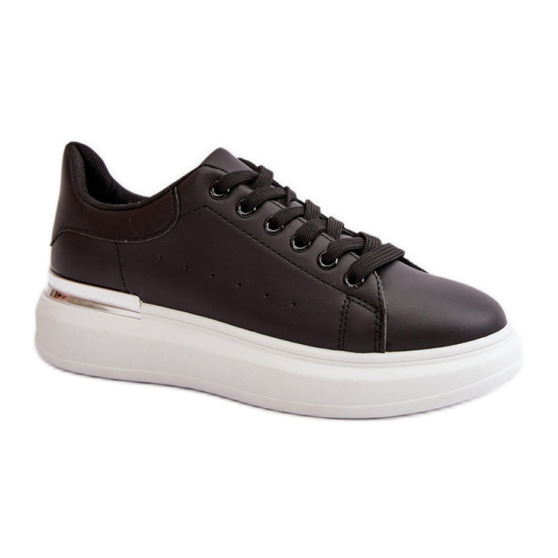 Zapatillas de deporte de mujer en la plataforma Black. negro Zapatillas de deporte de mujer en la plataforma Black. negro