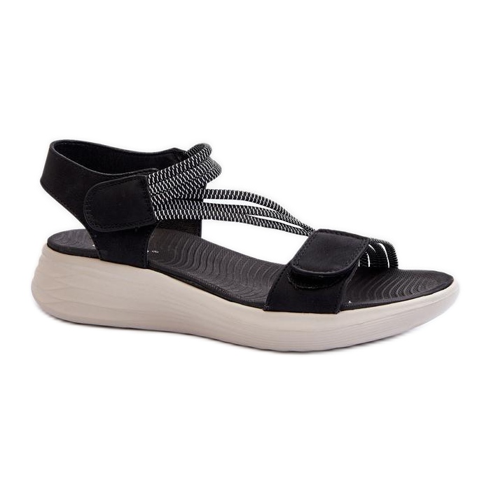 Sandalias mujer velcros Negro Sandalias mujer velcros Negro