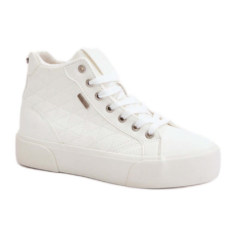 Deportivas aislantes de mujer Big Star White blanco