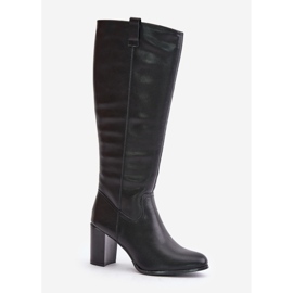 Sergio Leone Botas tacón mujer negro