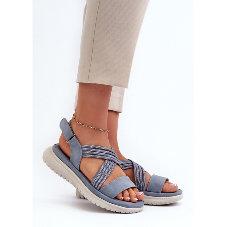 Sandalias 24SD06-7056 Azul