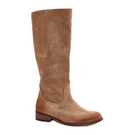 Step in style Botas Modelo Lewski 3616 Ante Beige - Paso con estilo