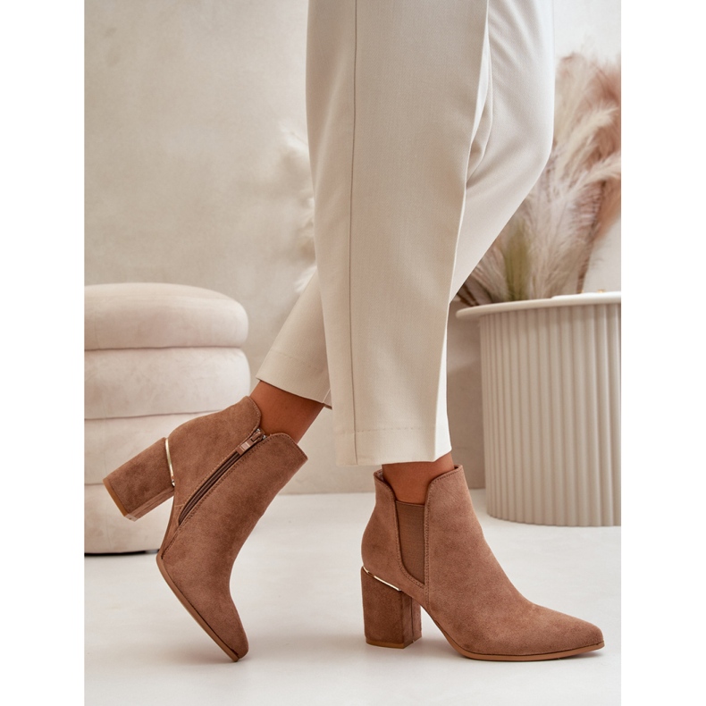 Step in style Botas Modelo Daivine YY-27 Marrón - Paso con estilo