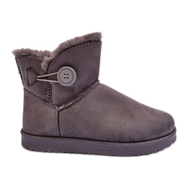 Botas de nieve de mujer con plataforma Gris.