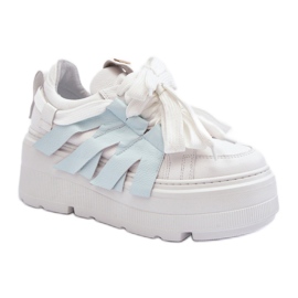 Zapatillas Deportivas de Mujer con Plataforma Zazoo Azul