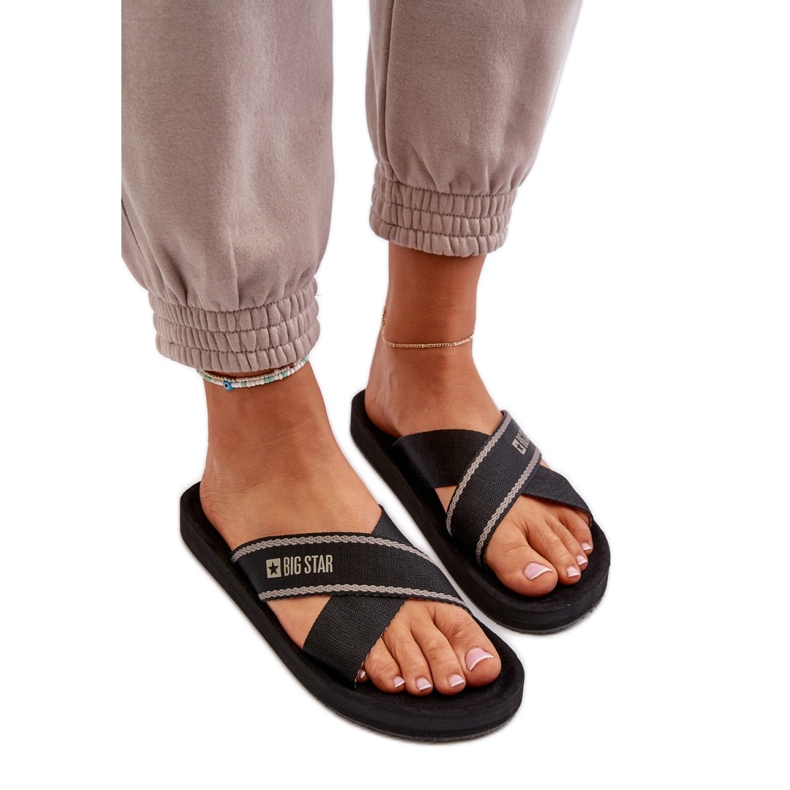 Chanclas de mujer Big Star Negro