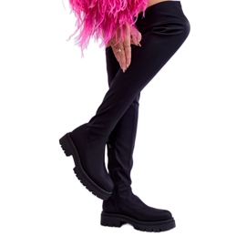Botas altas de mujer Negro