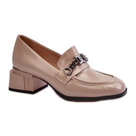 S.Barski Salón mujer charol beige