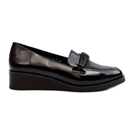 Zapatos cuña mujer Negro
