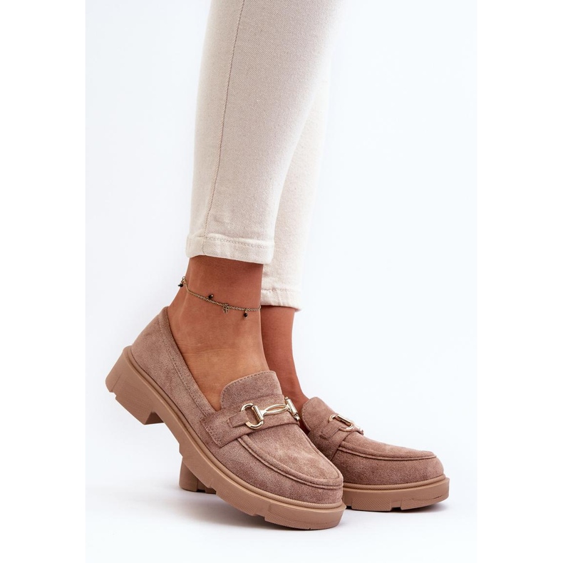 Step in style Mocasines Modelo Lighas F003 Marrón - Paso con estilo