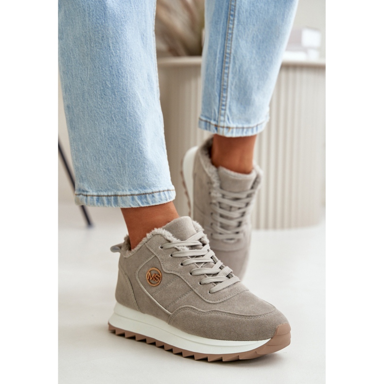 Step in style Zapatillas Deportivas Modelo Adite TL233-26 Gris - Pisa con estilo