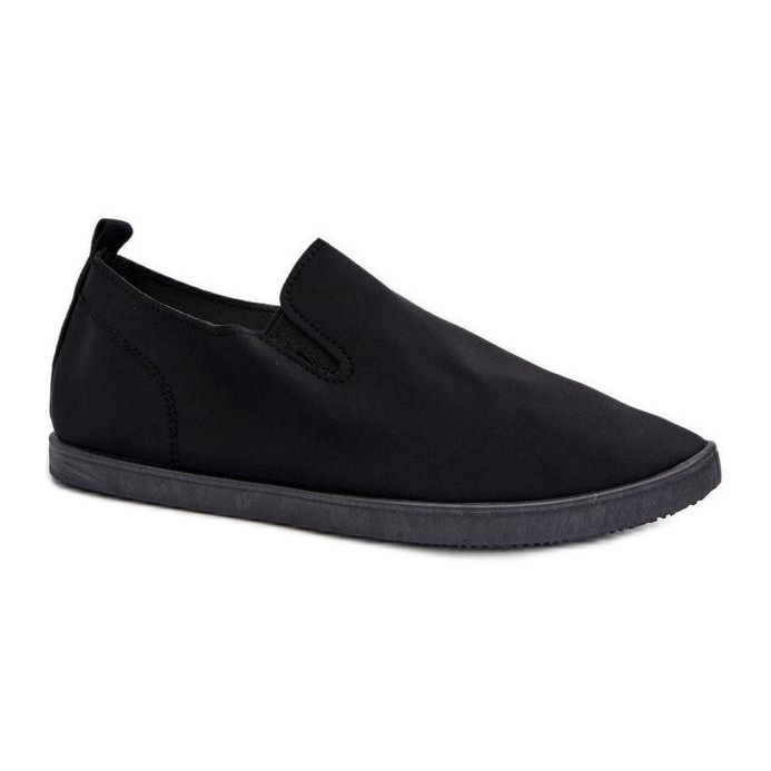 Zapatillas slip-on de mujer negras negro