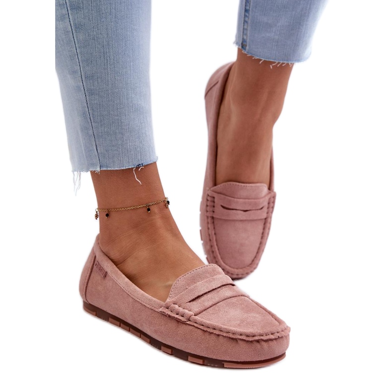 Mocasines de mujer Big Star Rosa rosado