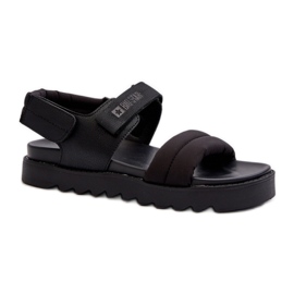 Sandalias plataforma mujer Big Star Negro