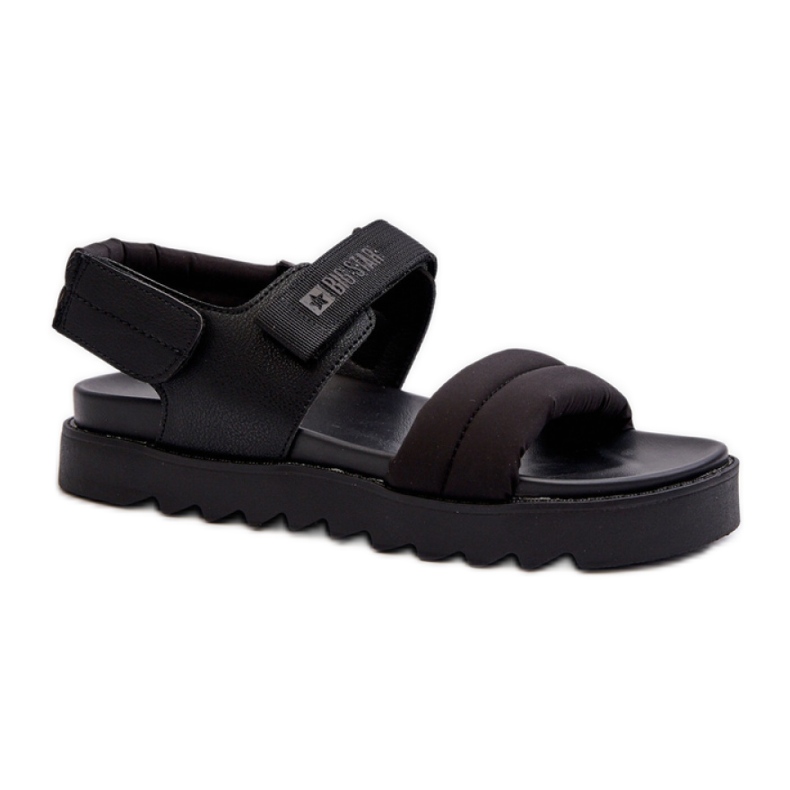 Sandalias plataforma mujer Big Star Negro