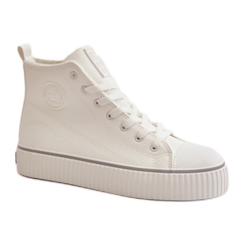Zapatillas de mujer con plataforma Big Star White. blanco Zapatillas de mujer con plataforma Big Star White. blanco