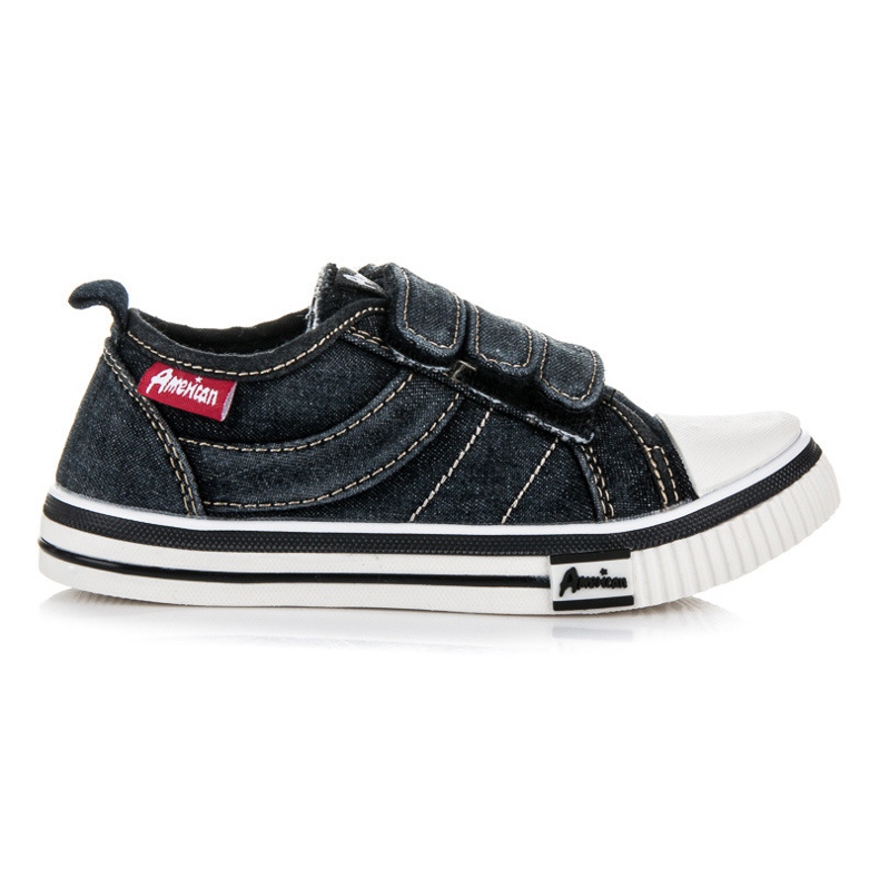 American Club Zapatillas vaqueras para niño negro