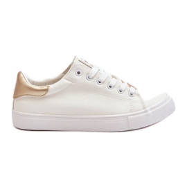 NEWS Zapatillas blancas clásicas de mujer. blanco