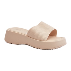 Step in style Sandalia Chanclas Modelo Vimarils 695-01 Beige Claro - Pisa con estilo Step in style Sandalia Chanclas Modelo Vimarils 695-01 Beige Claro - Pisa con estilo
