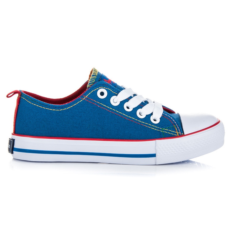 American Club Zapatillas atadas azules