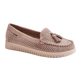 Step in style Mocasines Modelo Tinami HH503-8 Beige - Paso con estilo