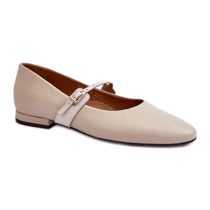 Step in style Bailarinas Modelo Laura Messi 2774/254-109 Beige - Paso con estilo